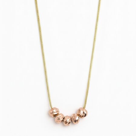 Stainless Steel Beaded Necklace For Women